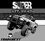 Super Off Road title screen for GameBoy